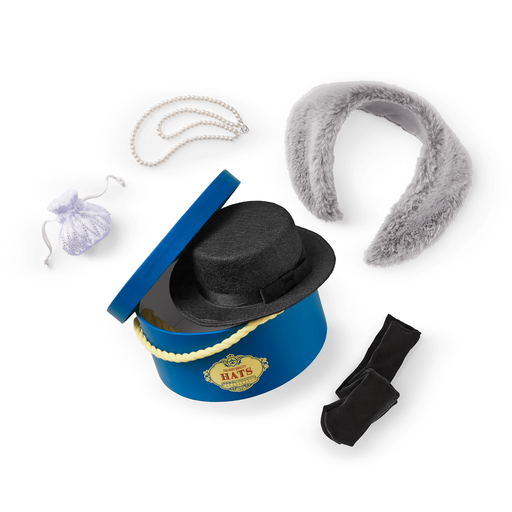 Claudie's™ Dress-Up Accessory Set for 18-inch Dolls (Historical Characters) C0