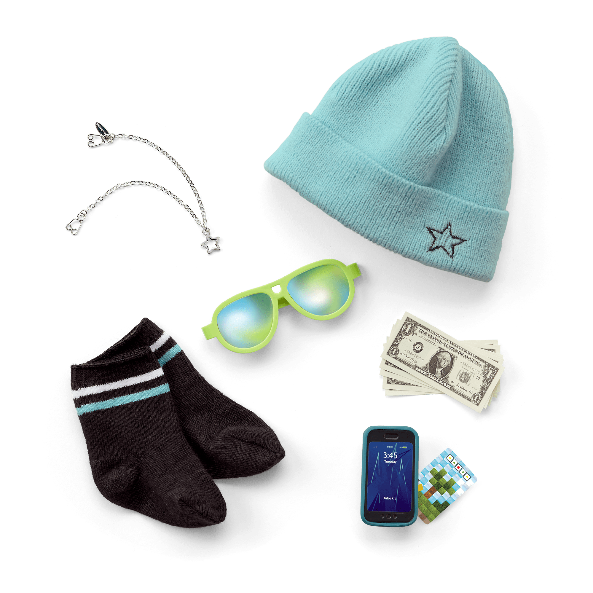 Chic & Stylish Accessories for 18-inch Dolls A0