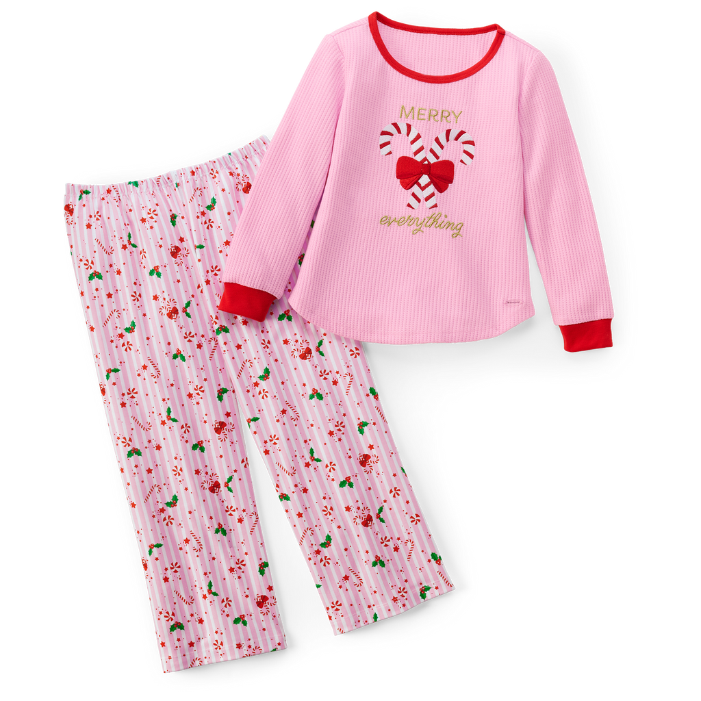 Merry Everything PJs for Girls E9