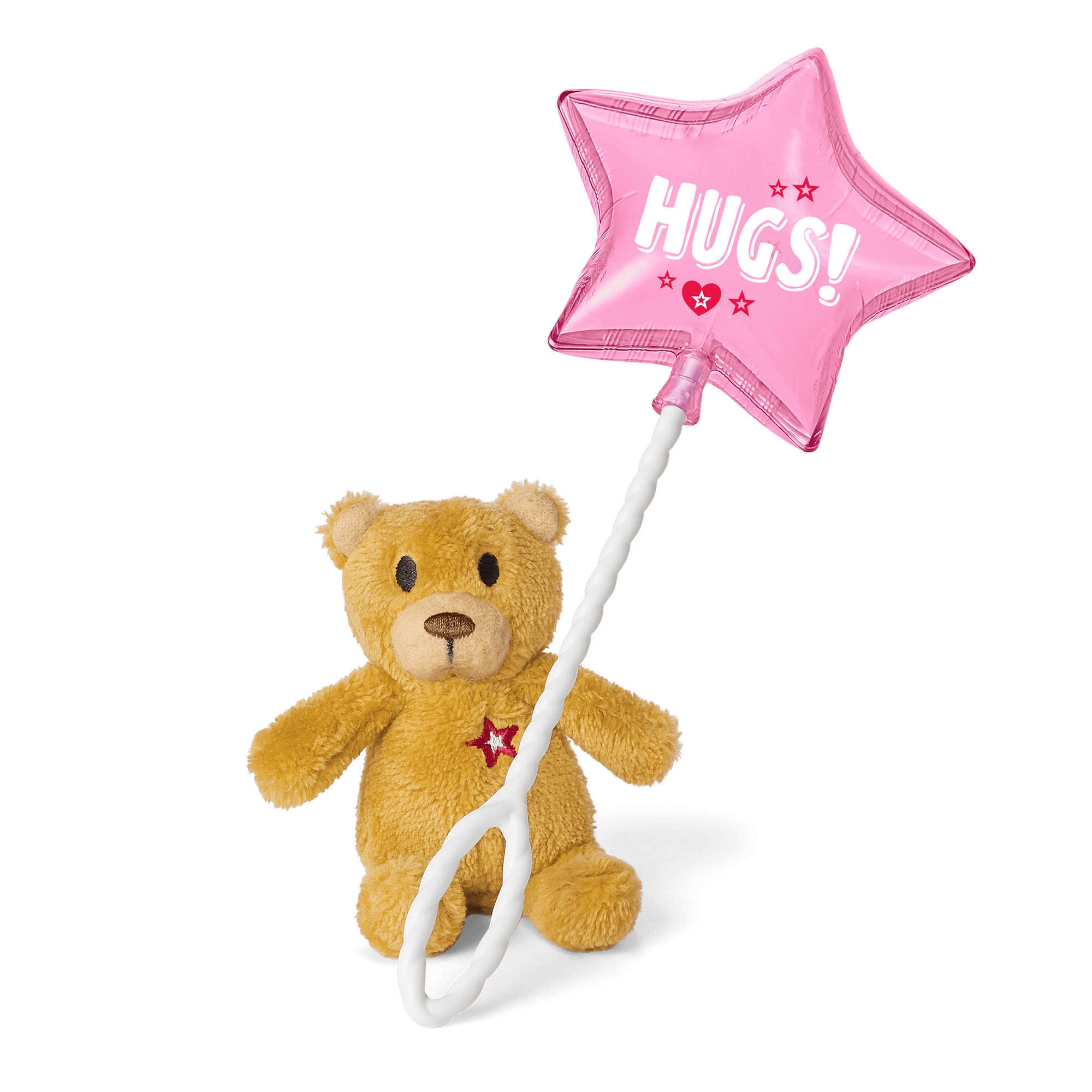 Hugs and Well Wishes Balloon & Bear for 18" Dolls D8