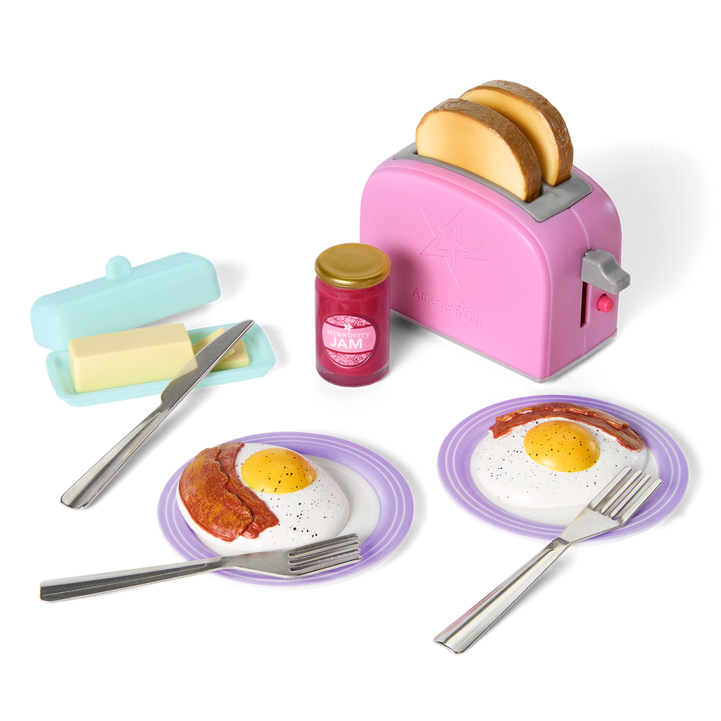 Breakfast for Two Set for 18-inch Dolls F5