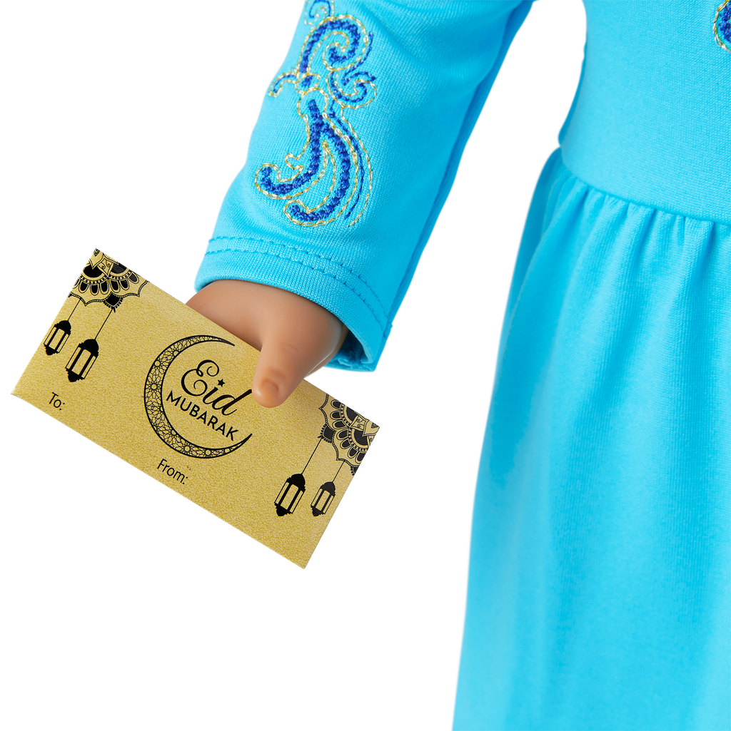 Eid al-Fitr Celebration Outfit for 18-inch Dolls C2