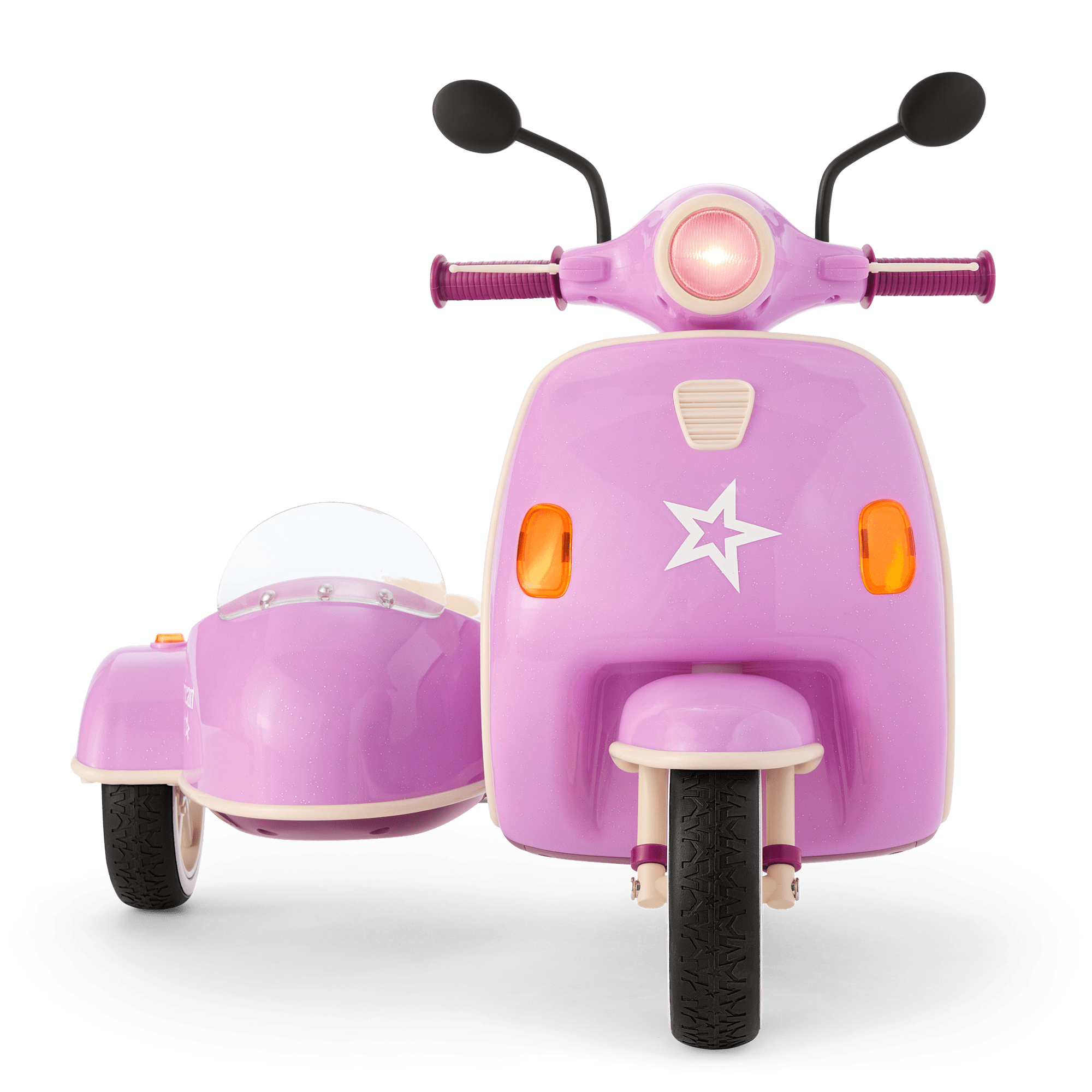 Hit the Road Scooter & Sidecar for 18-inch Dolls C9