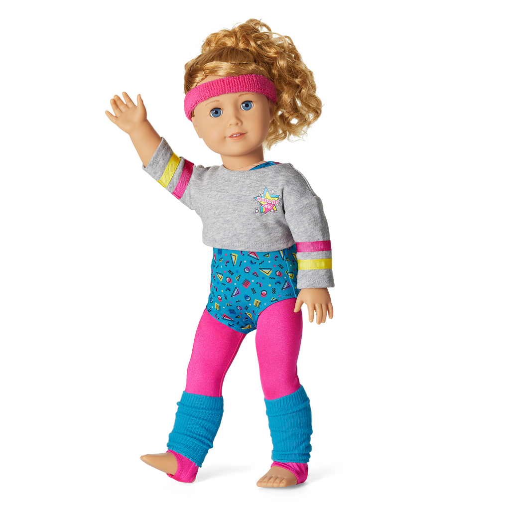 Courtney's™ Fitness Outfit for 18-inch Dolls (Historical Characters) E1