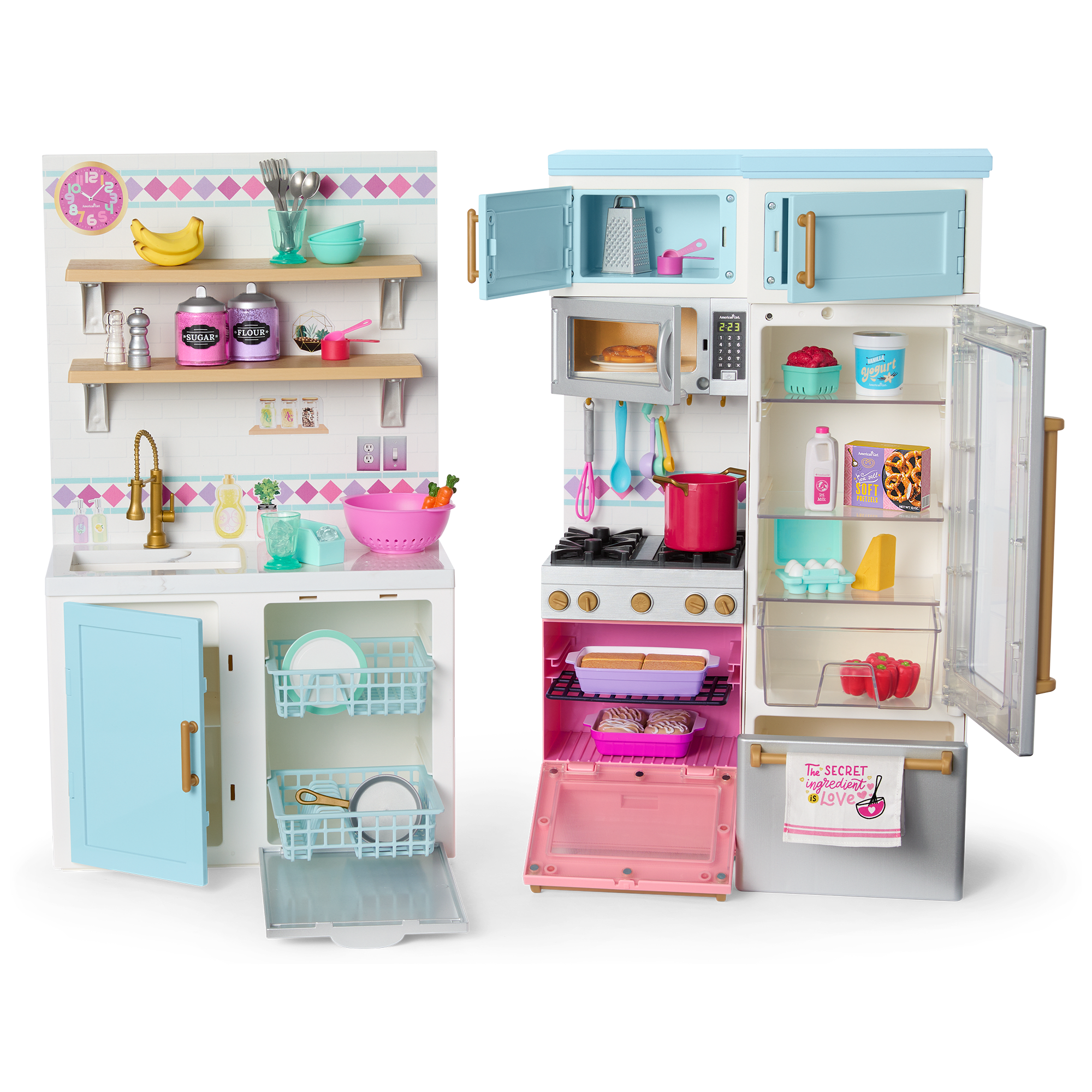 American Girl® Gourmet Kitchen for 18-inch Dolls F3